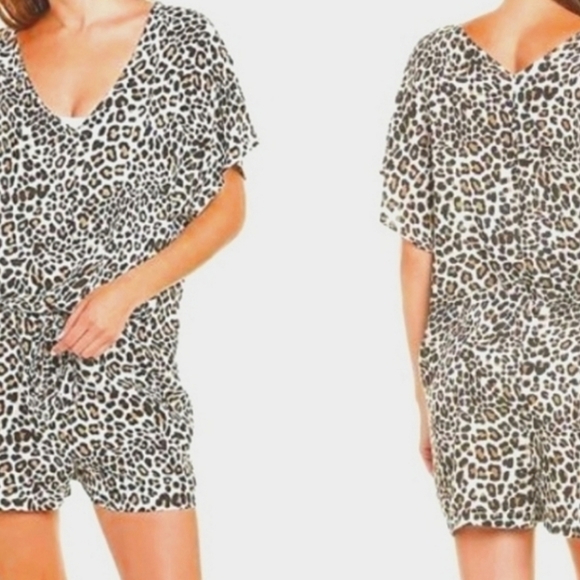 Vitamin A Cheetah Romper - Picture 2 of 9